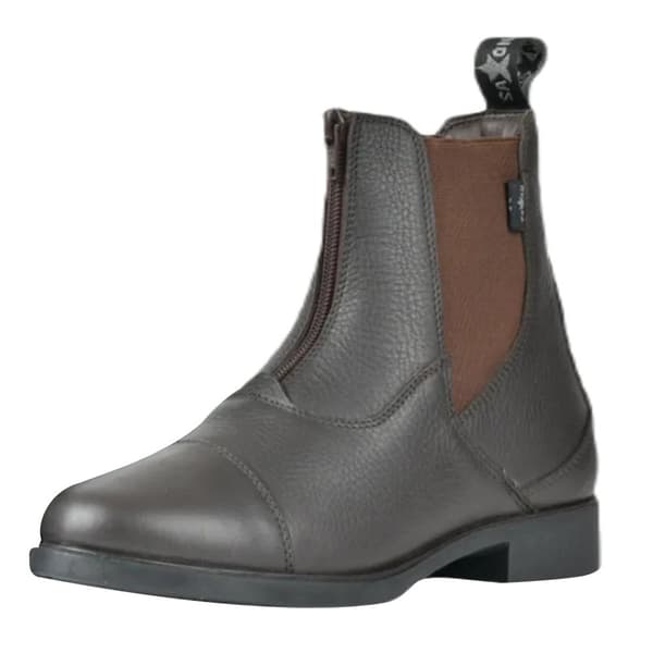 Saxon Unisex Adult Allyn Leather Zip Paddock Boots
