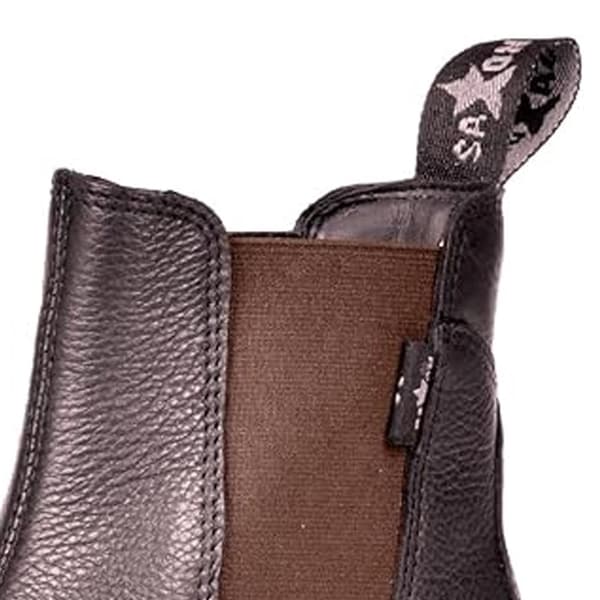 Saxon Childrens/Kids Allyn Leather Jodhpur Boots