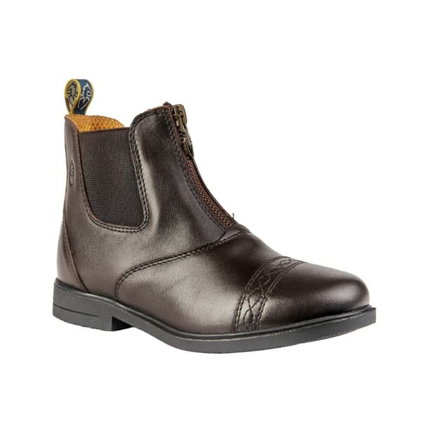 Moretta Childrens/Kids Materia Grain Leather Paddock Boots