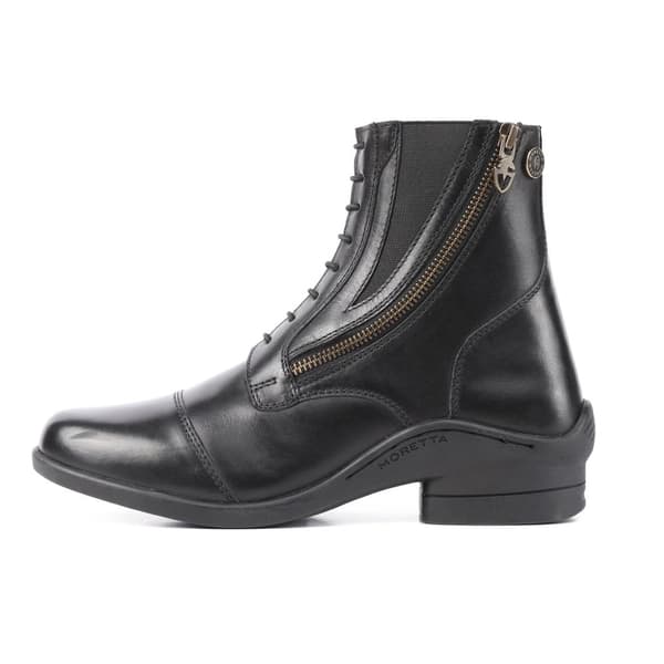 Moretta Womens/Ladies Alessia Grain Leather Paddock Boots