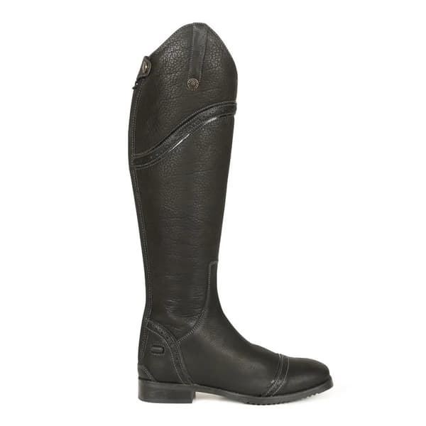 Moretta Womens/Ladies Amalfi Grain Leather Riding Boots