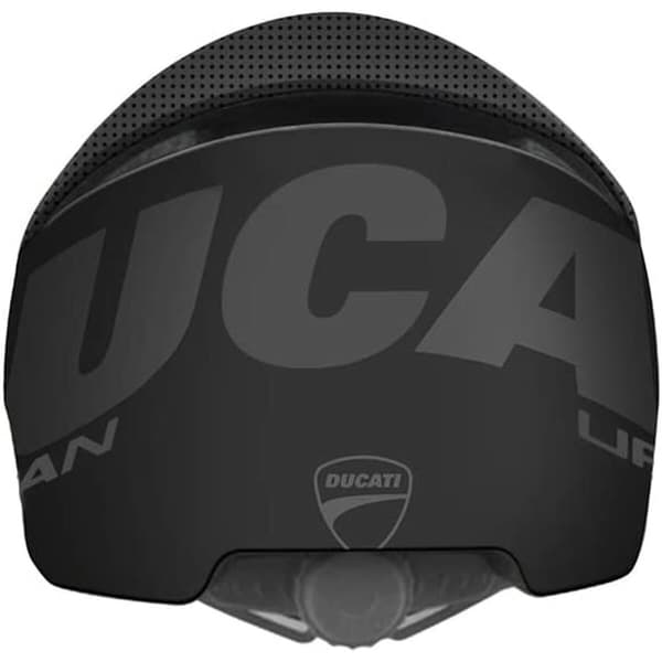 Hjelm til Elektrisk Løbehjul Ducati DUC-HLM-BLK 58-62 cm Sort