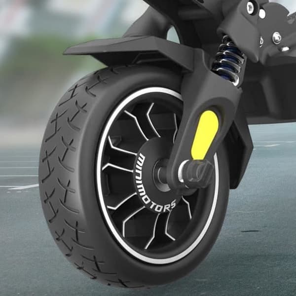 Svart framskärm till Dualtron Mini Scooter