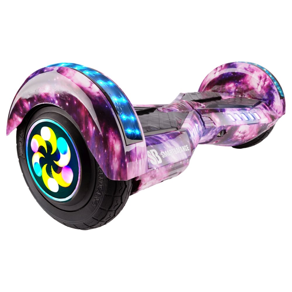 8 tommer Hoverboard Transformers Galaxy Pink PRO Lang Raekkevidde Smart Balance CDON