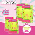 Pikkukuva 4 / 7: Urheilusuojasetti Colorbaby Neon Cali Vibes Keltainen (4 osaa)