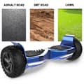 Miniatyrbild 2 av 4: Evercross Hoverboard - Hummer-modell - All Terrain - Elektrisk skoter - 8,5'' Segway - Blå