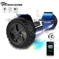 Miniatyrbild 1 av 4: Evercross Hoverboard - Hummer-modell - All Terrain - Elektrisk skoter - 8,5'' Segway - Blå