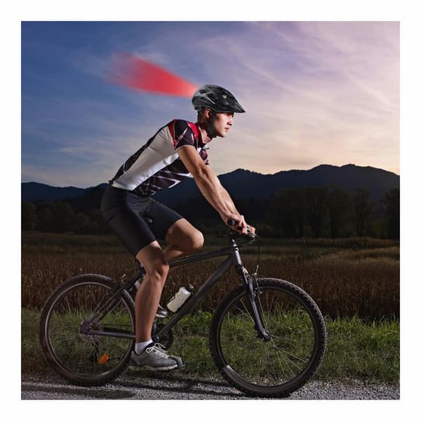 Cykelhjelm til voksne Dunlop M Sort LED Lys