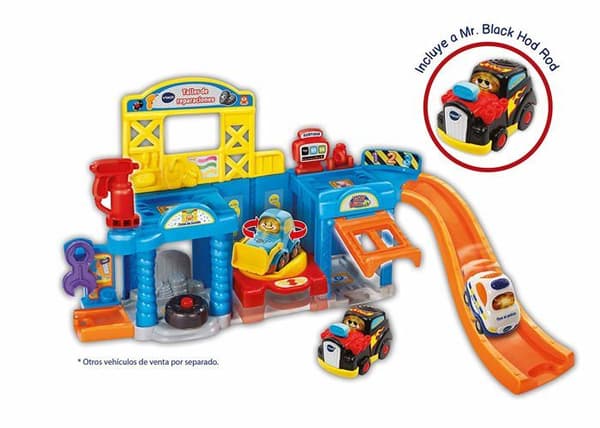 Tut tut bólidos - 3480-164822 - Vtech Reparationsverkstad med en exklusiv Tut Tut Bolides