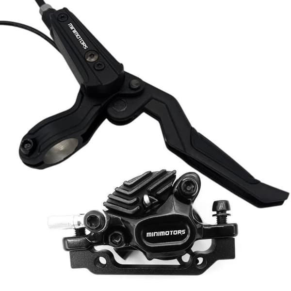 Hydraulisk frambromssats för Dualtron Victor Minimotors Scooter Svart