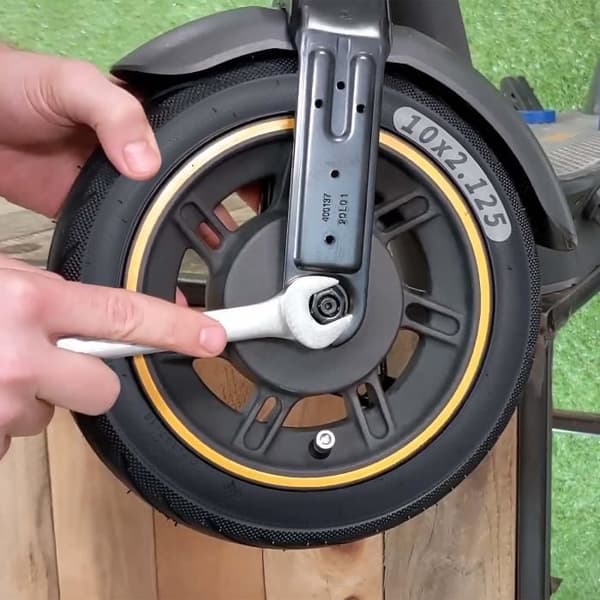 10 tum Tubeless däck för Ninebot D-serien och F-serien Ninebot Black