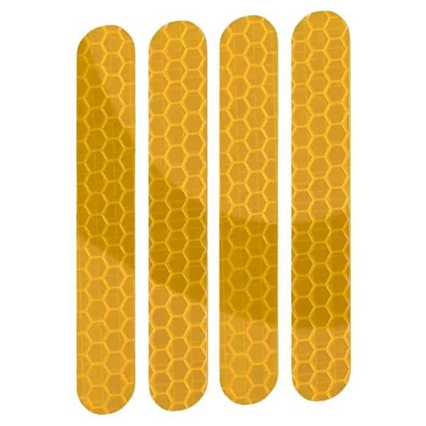 Reflekterande hjulskyddsdekaler för Ninebot G30 Ninebot Yellow