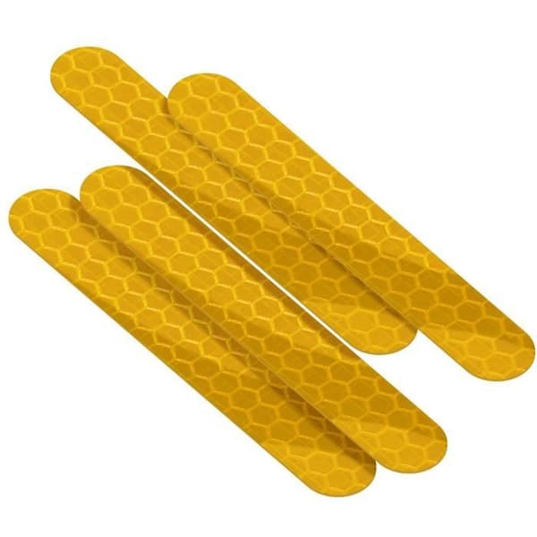 Reflekterande hjulskyddsdekaler för Ninebot G30 Ninebot Yellow