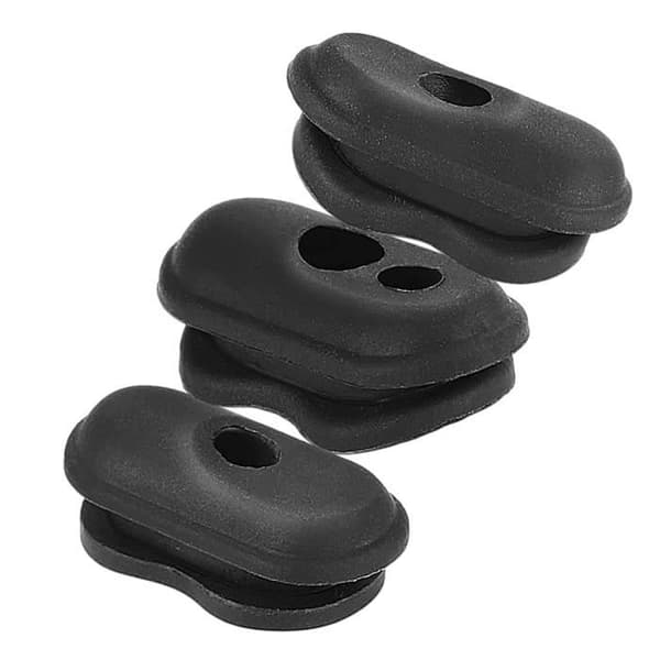 Kabelgenomföringar till Ninebot G30 Max i silikon Ninebot Black