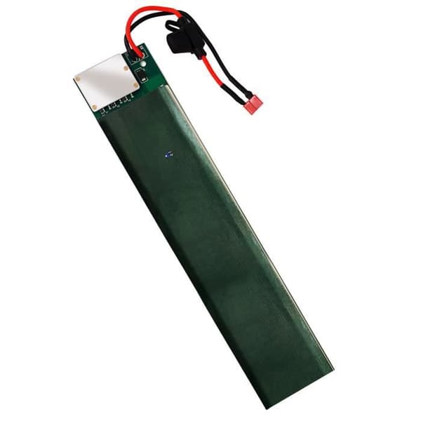BMS-batteri för E-Twow Booster S/V med svarta anslutningskablar