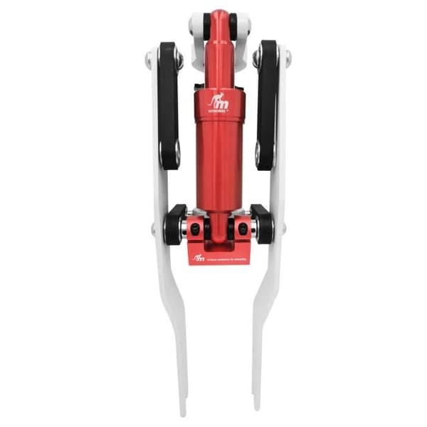 Frontupphängning V4 för Xiaomi M365, Pro, 2, 3, 4 och 1S Monorim Röd/Vit