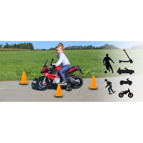 Set med 4 signalpyloner för barn - Märke - Modell - Orange färg - Blandat - 3 till 7 år
