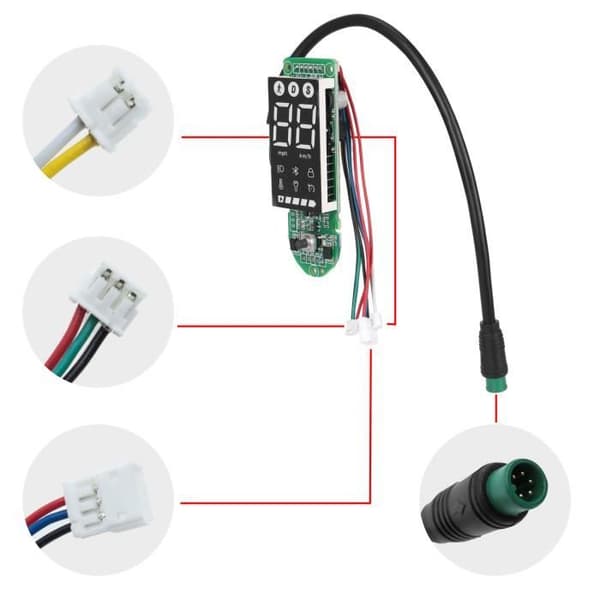 Instrumentbräda för Xiaomi Mi 3 Lite Scooter Original Xiaomi Svart