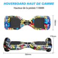 Miniatyrbild 4 av 6: Hoverboard RCB 6,5 tum Bluetooth LED Karting Justerbar hip-hop