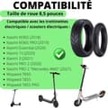 Miniatyrbild 2 av 4: Pneumatik + innerrör för Xiaomi M365 M365 PRO Essential Wispeed T855 T850 - 8,5 tum Främre bakhjul Phonillico®