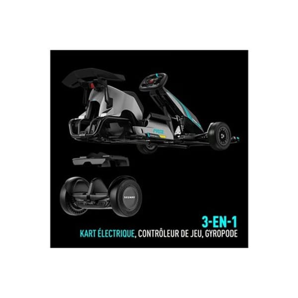 Hoverboard och Gyropod - Segway - Gokart PRO 2 - Elektrisk - 3-i-1