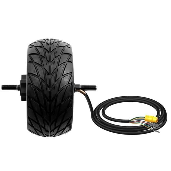 Bakre motor för Zero 8X sparkcykel Spänning 52V Original Zero Svart