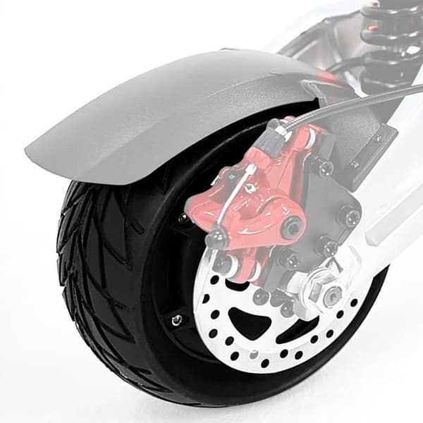 Bakre motor för Zero 8X sparkcykel Spänning 52V Original Zero Svart