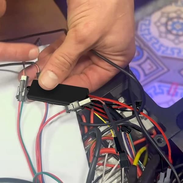 LED-hus V2 för Dualtron Pop Original Minimotors Svart