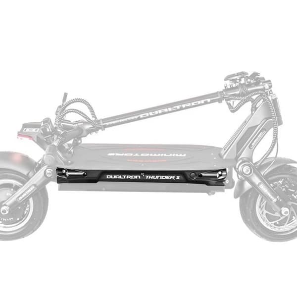 Cache däck sidodeck höger komplett för trottoar Dualtron Thunder 2 Minimotors svart
