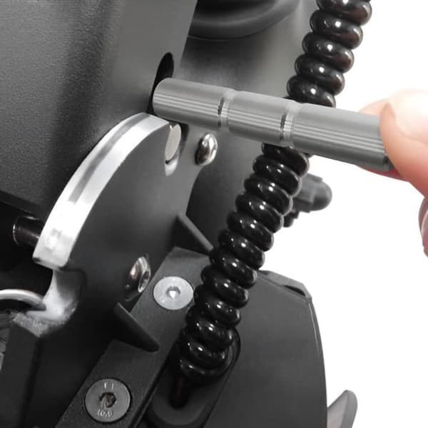 Stödaxel för vikning för Dualtron Mini Long Body Minimotors Silver