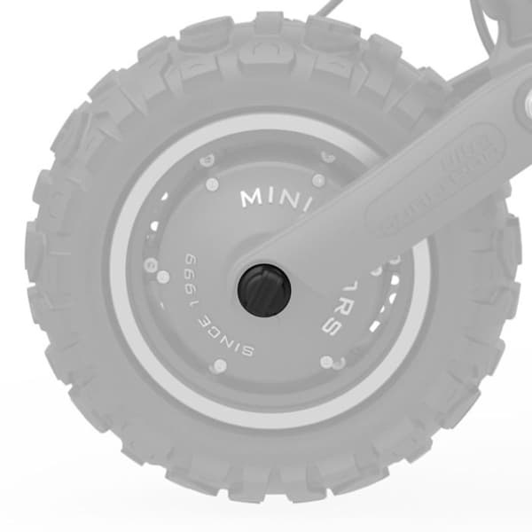 2 Hjulbultshylsor för Dualtron Mini Original Minimotors Svart