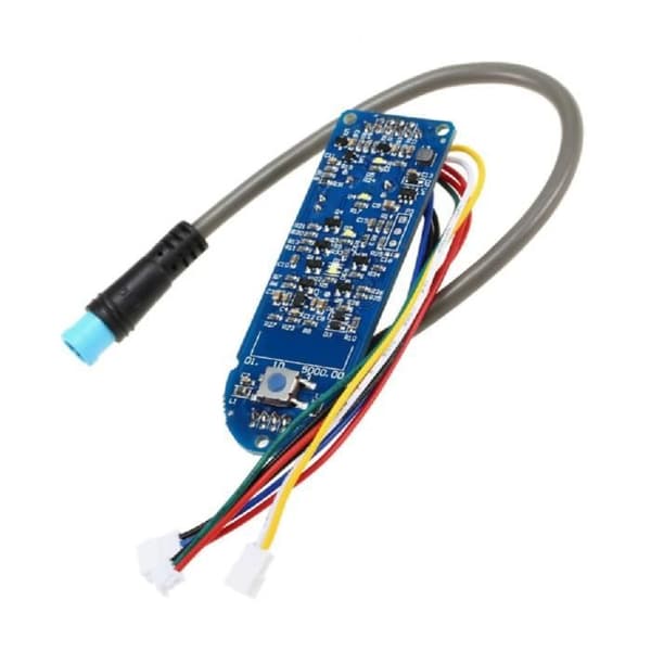 Instrumentbräda för Xiaomi M365 med svart skyddshuv.
