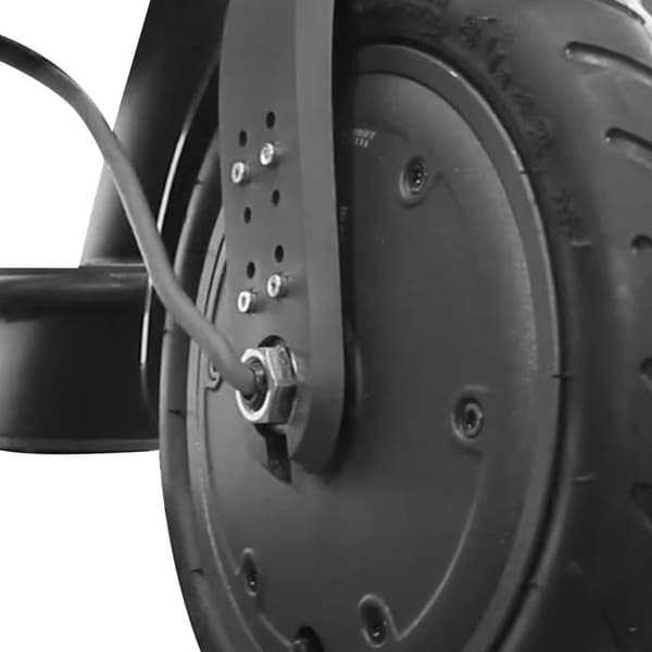 10 Vis Cache Rädhjul för Xiaomi Sparkcykel Svart