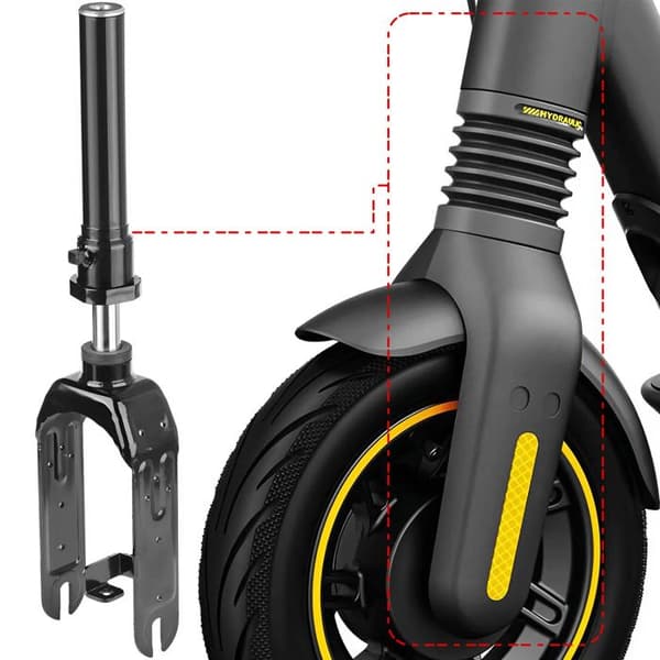 Framgaffel för Ninebot Max G2 Original Ninebot Svart