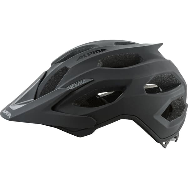 Cykelhjelm til voksne Alpina Caparax 2.0 Sort Monochrome