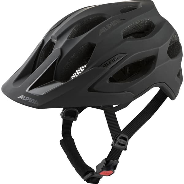 Cykelhjelm til voksne Alpina Caparax 2.0 Sort Monochrome