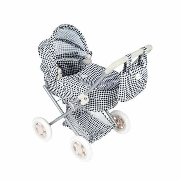 Diset Noa hopfällbar docka 81 cm lång med hopfällbar kapell och väska för 30-42 cm handleder - 65169