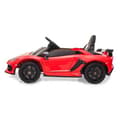 Miniatyrbild 3 av 5: Elbil - JAMARA - Lamborghini Aventador SVJ - Röd - 12V - Bluetooth