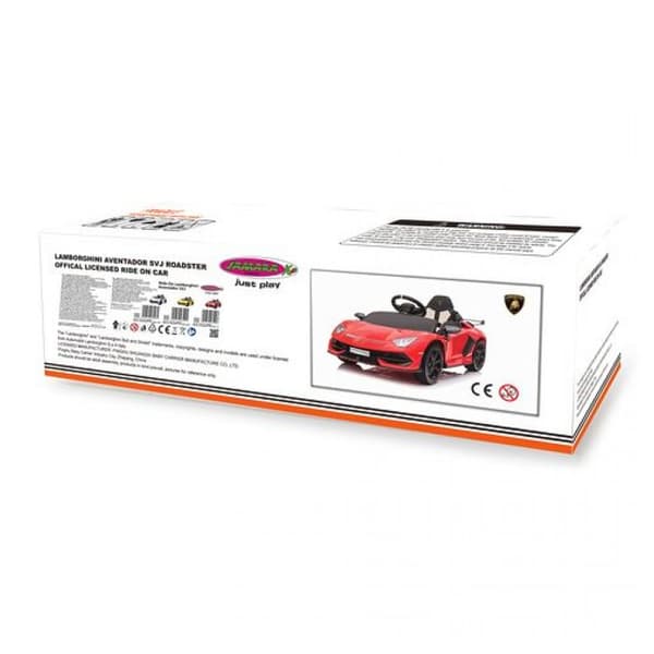 Elbil - JAMARA - Lamborghini Aventador SVJ - Röd - 12V - Bluetooth