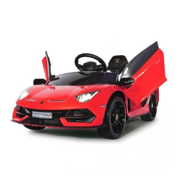 Elbil - JAMARA - Lamborghini Aventador SVJ - Röd - 12V - Bluetooth