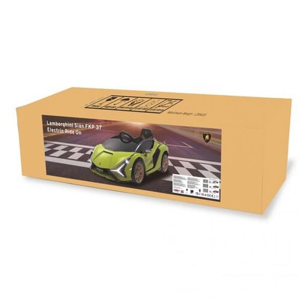 Elbil - JAMARA - Lamborghini Sián FKP 37 - Grön - 12V - 2 växlar