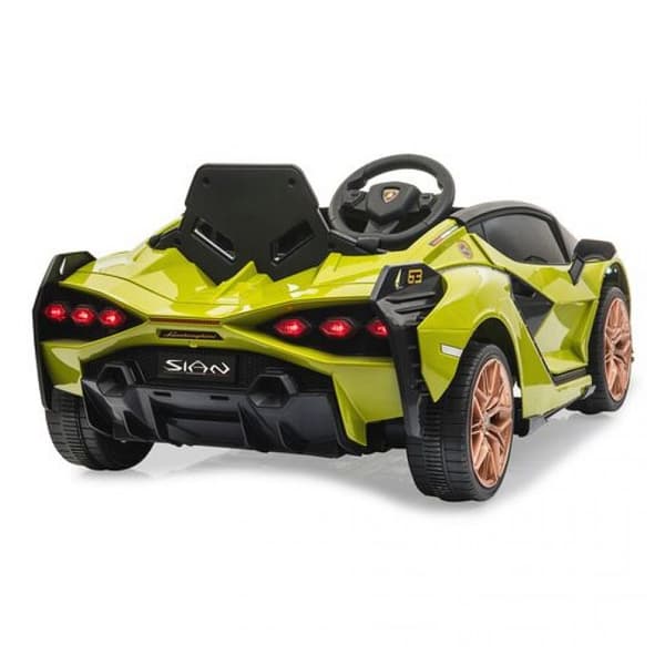 Elbil - JAMARA - Lamborghini Sián FKP 37 - Grön - 12V - 2 växlar