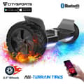 Miniatyrbild 1 av 4: 8,5" All Terrain Hoverboard, 700W Hummer SUV Hoverboard, Bluetooth och APP-funktion