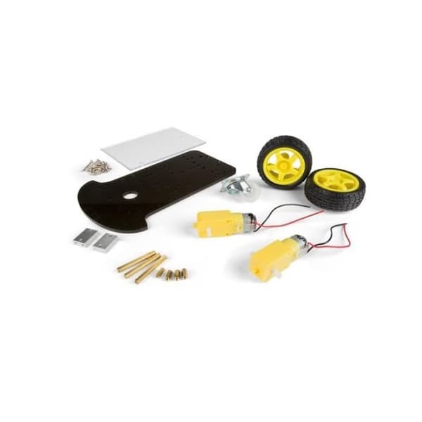 Robotic kit chassi, 2-hjulsmotor