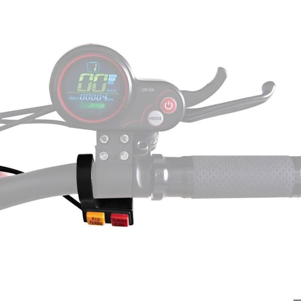 Eco / Turbo-brytare och Single / Dual för Zero 8X, 10X och 11 Zero Svart