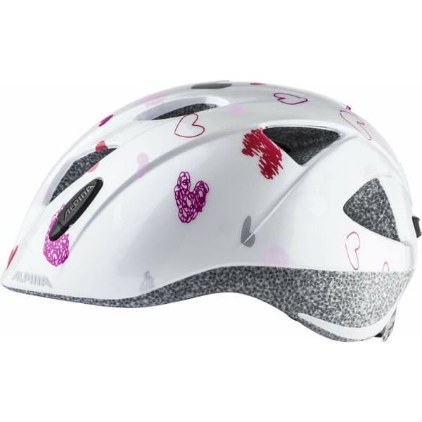 Cykelhjelm til voksne Alpina A9711211 Hvid Trykt
