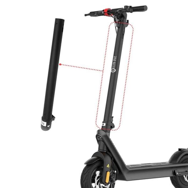 Fällbar Potens för Aovo X9, HX X9, Aerium HX9 / HX850, Smartkick X9 Svart
