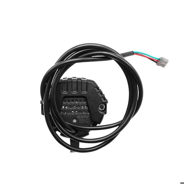 Fram LED-lampa för Dualtron Aminia med Original Minimotors Klocka Svart