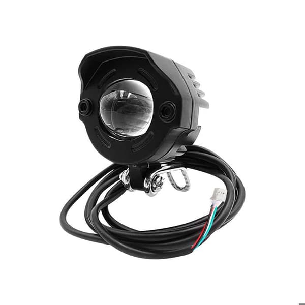 Fram LED-lampa för Dualtron Aminia med Original Minimotors Klocka Svart