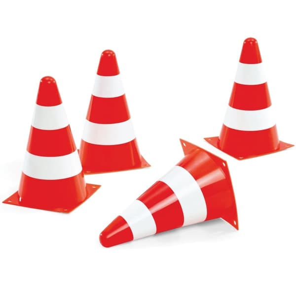 ROLLY TOYS Liikennekartiot 4 varoituskartion sarja